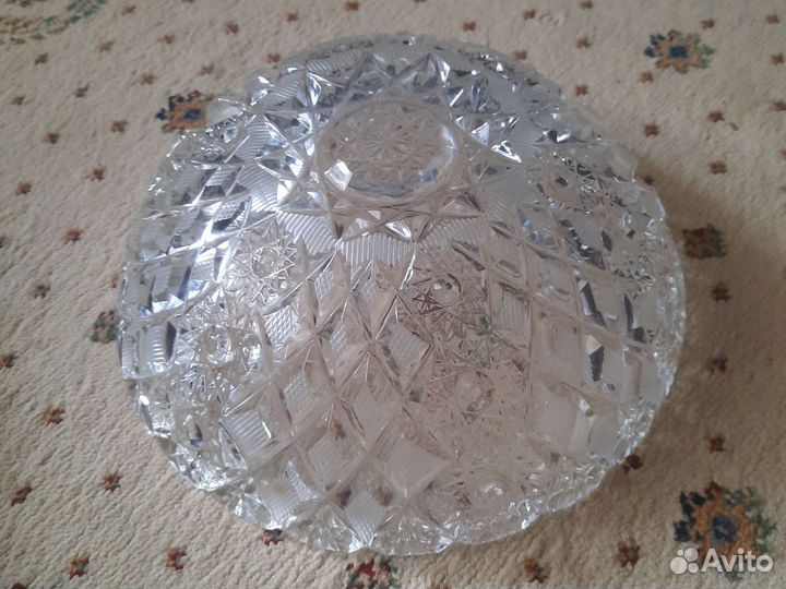 Хрустальная ваза для фруктов