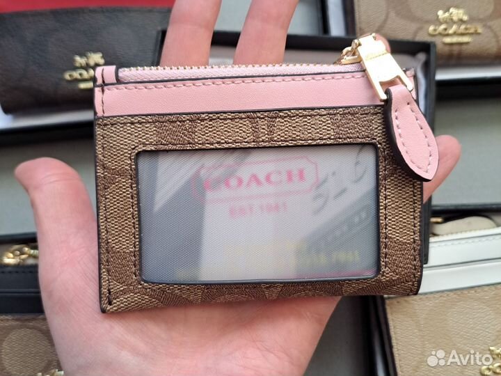 Кошелек,визитница, картхолдер coach