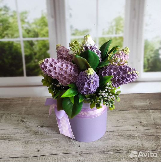 Букет цветов из мыла