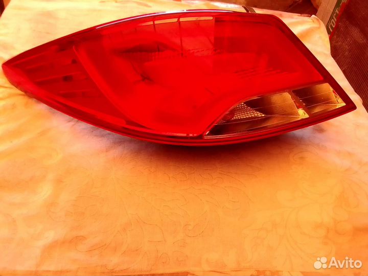 Задние фонари хюндай солярис
