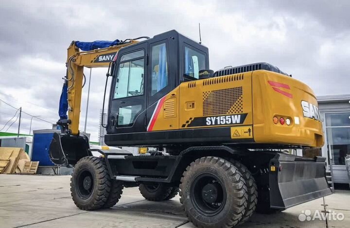 Колёсный экскаватор Sany SY165W, 2023