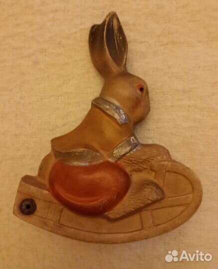 Зайка на качалке Красный треугольник