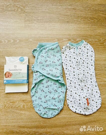 Пеленка кокон для новорожденных Swaddleme 0-3