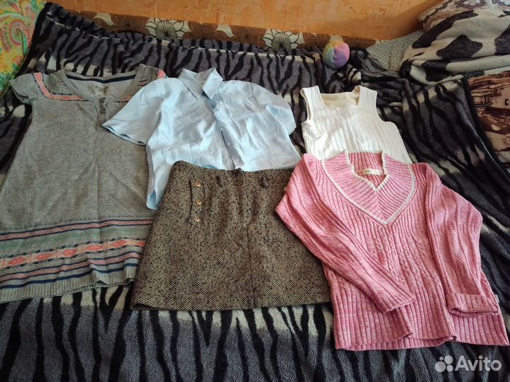 Огромный пакет женской одежды