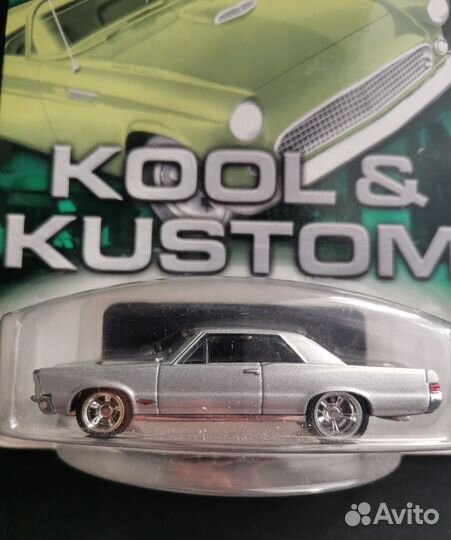 Hot wheels kool&kustom silver pontiac GTO