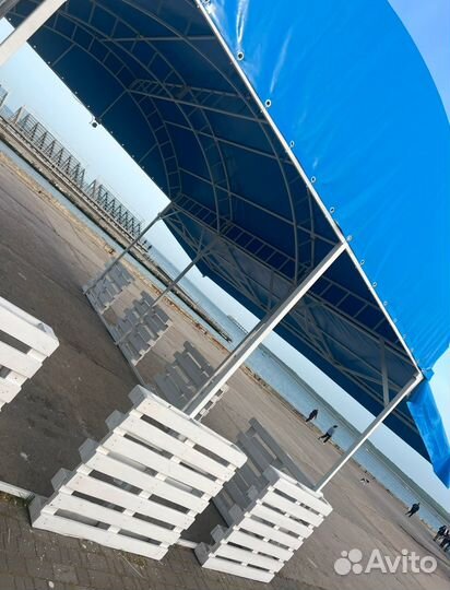 Навес терраса разборная