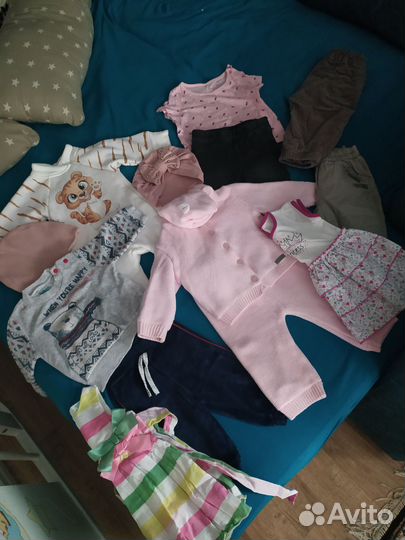 Вещи пакетом от 0 до 6 месяцев