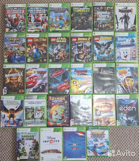 Диски на xbox 360 майнкрафт гта мортал