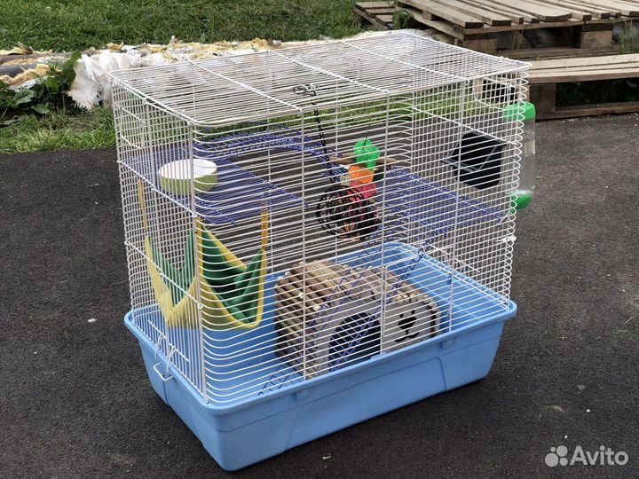 Клетка для крыс крысят дегу хомяков грызунов