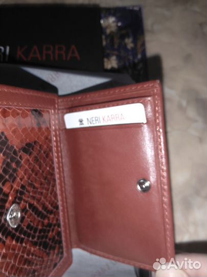 Шикарный кошелек, натуральная кожа