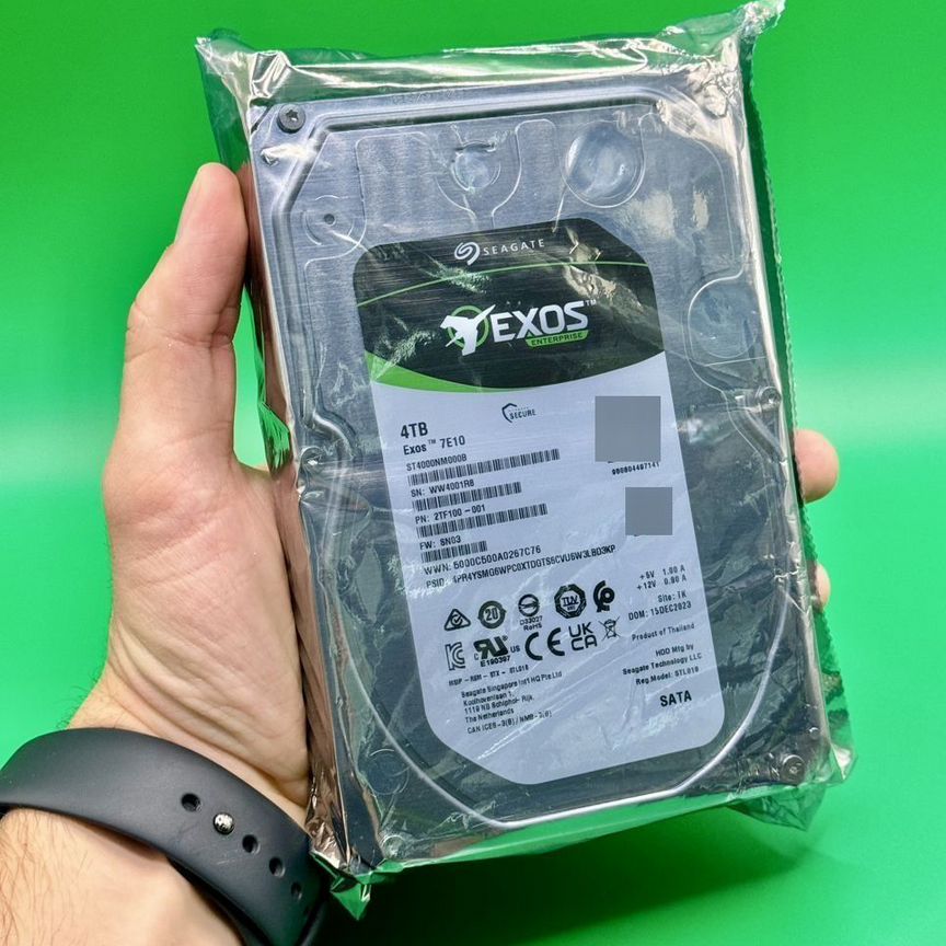 [ST4000NM000B] 4тб Seagate Exos St4000nm000b