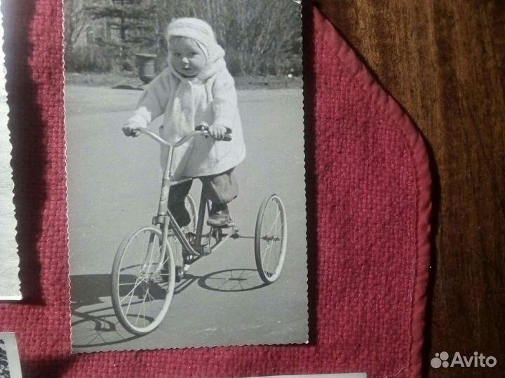 Фото / велосипед с детства/ 6 шт. ссср.1950/60е