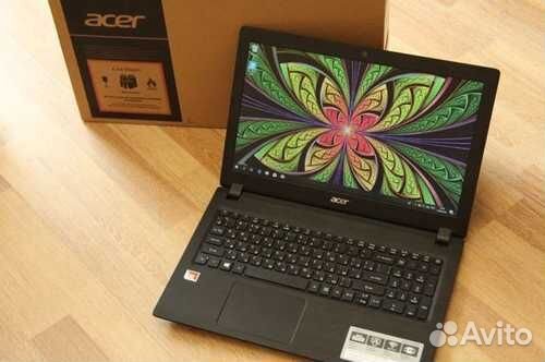 Ноутбук Acer: 4 ядра/4GB/SSD120GB/Radeon HD8330