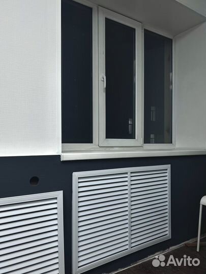 Декоративная решетка на батарею