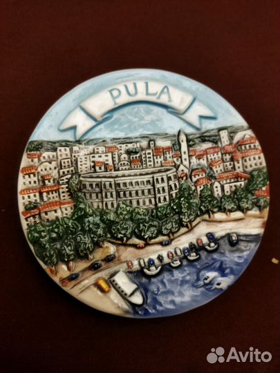 Тарелка декоративная настенная