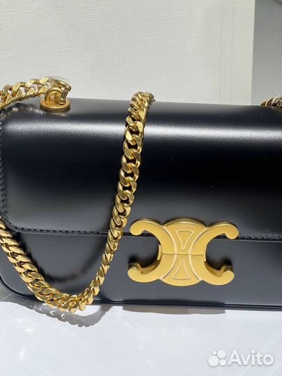 Сумка Celine Triomphe с цепочкой