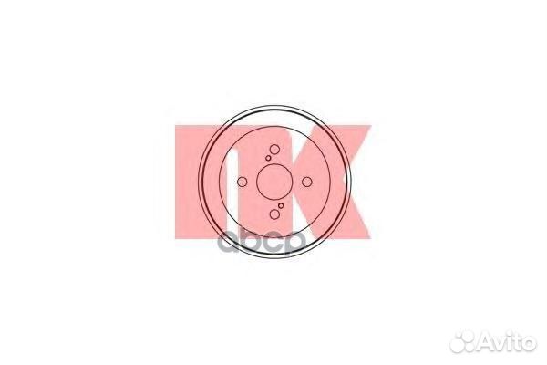 254516NK барабан тормозной Toyota Corolla 1.3