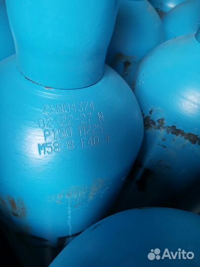 Баллон кислородный 40-150У Гост 949-73 новый