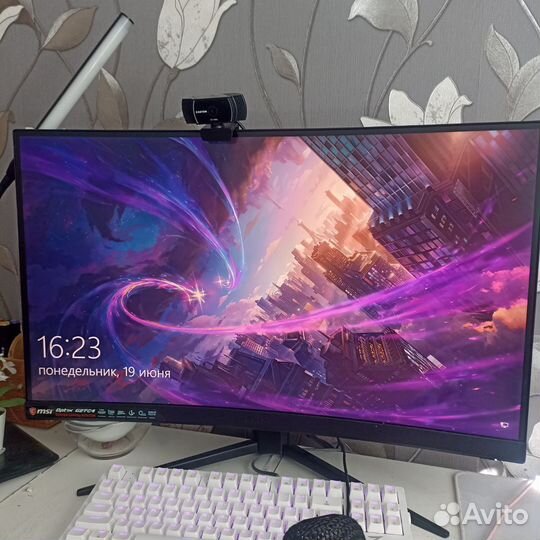 Монитор 165 гц MSI 27 дюйм