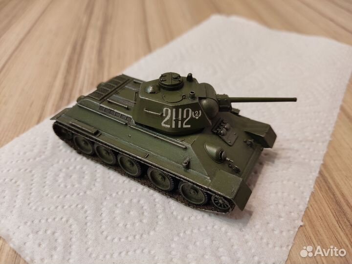 Сборная модель танка Т-34/76