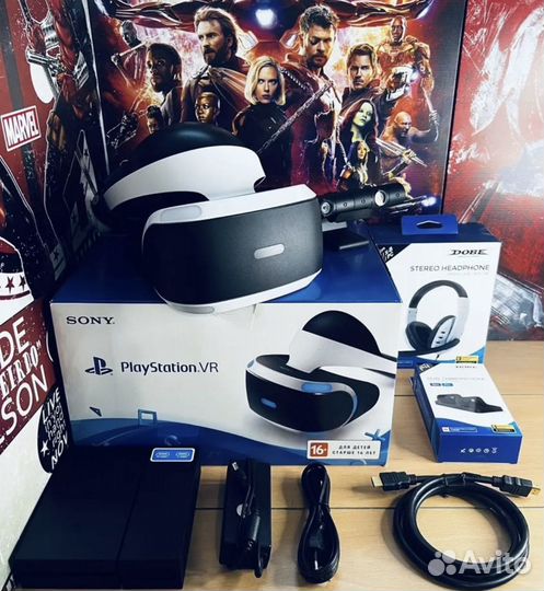 Sony playstation 4 vr шлем