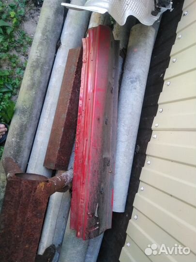 Opel corsa d A10XEP левый порог стойка