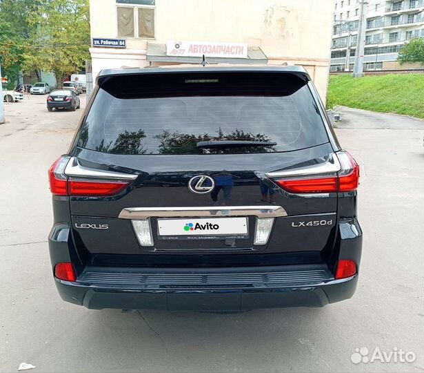 Lexus LX 4.5 AT, 2017, 190 000 км