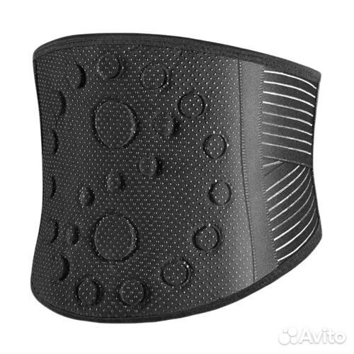 Пояс бандаж для поддержки поясницы с магнитам