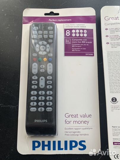 Пульт ду philips универсальный