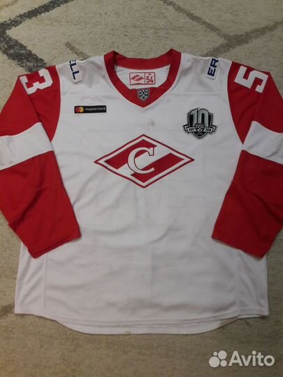 Игровой хоккейный свитер #53