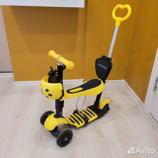 Детский самокат 2в1