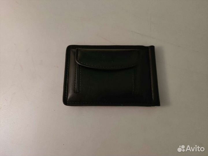 Зажим для денег натуральная кожа