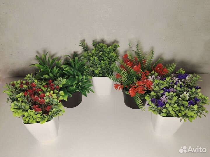 Искусственная трава осока искусственные цветы