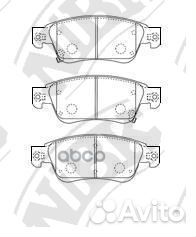 Колодки тормозные дисковые infiniti EX35 J50 07