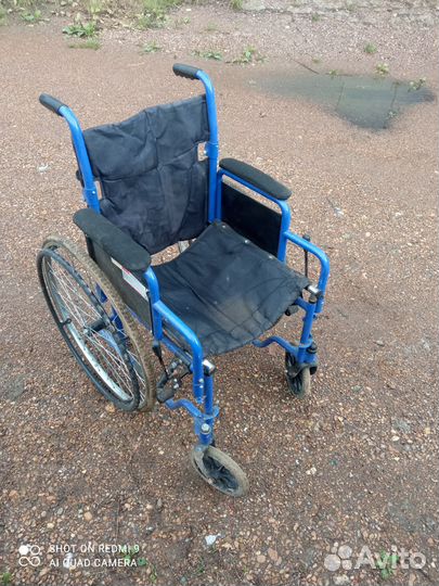 Инвалидная коляска складная бу