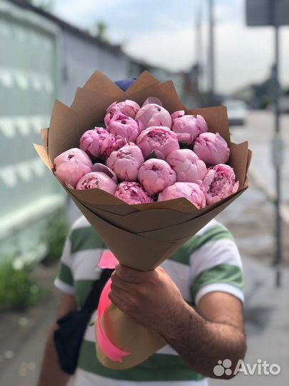 15 Пионы с доставкой