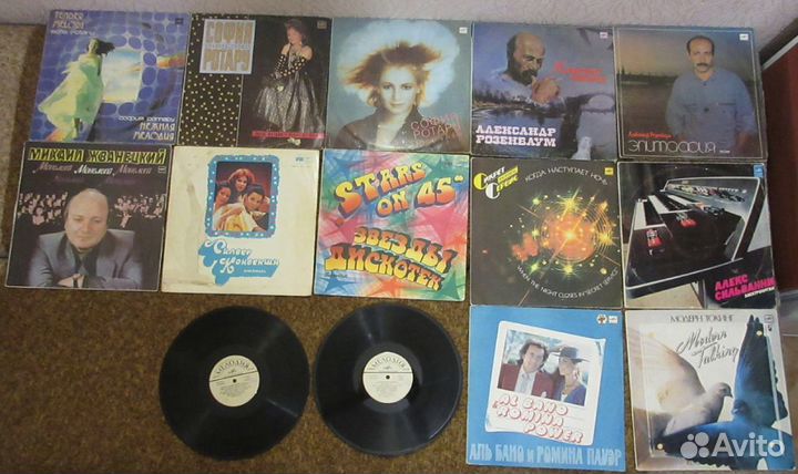 Пластинки времен СССР