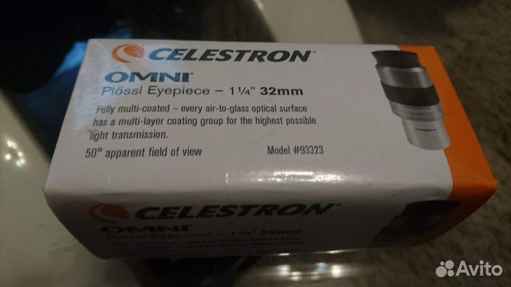 32 мм окуляр Celestron Omni, 1,25'
