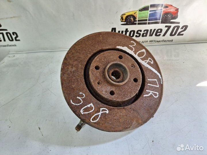 Кулак поворотный передний правый Peugeot 308 4A/C