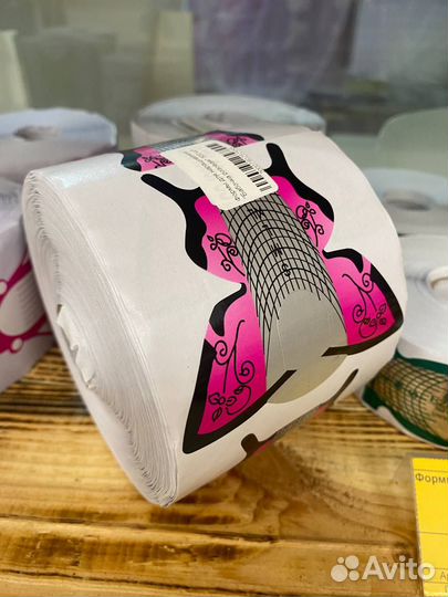 Нижние формы для наращивания ногтей бабочка