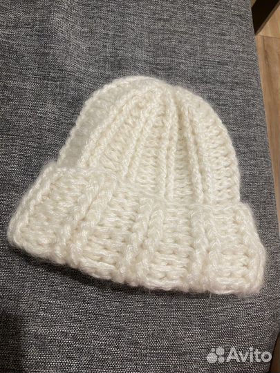 Шапка женская вязаная ручная работа