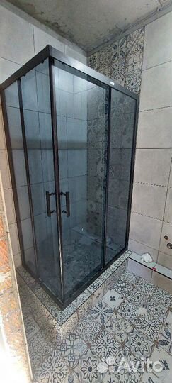 Монтаж душевых кабин и сантехники. Качество