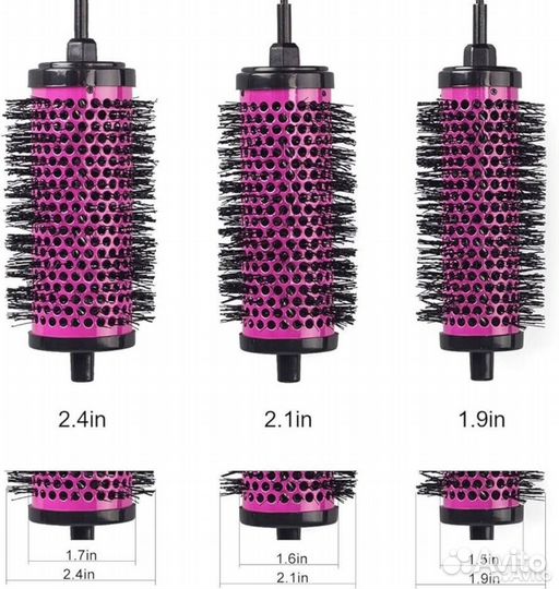 Съемный брашинг, набор 6 шт