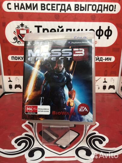 Диск ps3 Mass Effect 3