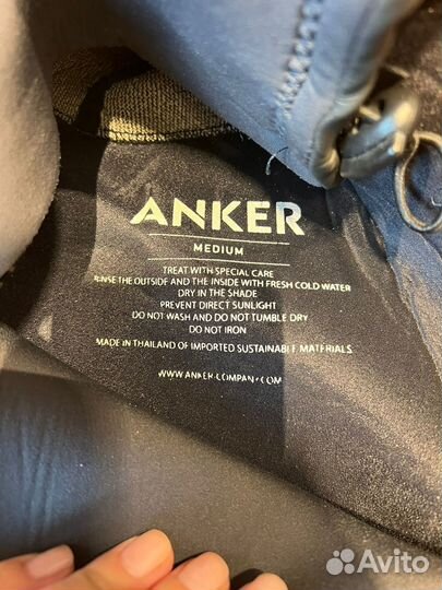 Гидрокостюм anker - 5/4/3 hooded fullsuit frontzip