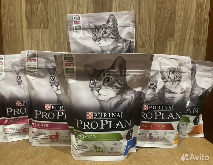 Сухой корм PRO plan, упаковки 400 г
