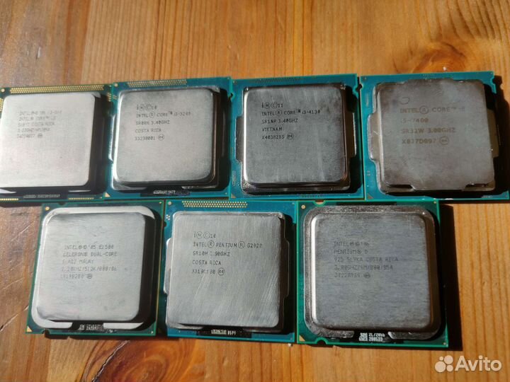 Процессоры LGA775,1150,1155,1156,1151