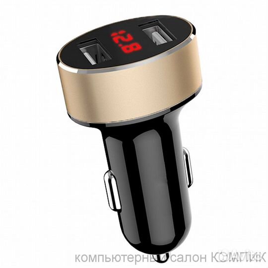 Переходник авто прикур. 2USB 5V-3100mA YY-XSP (быс