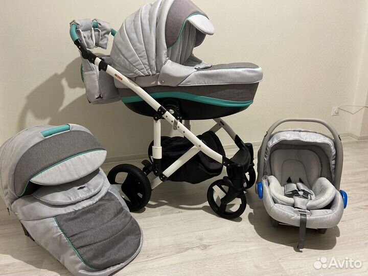 Коляска adamex 3 в 1