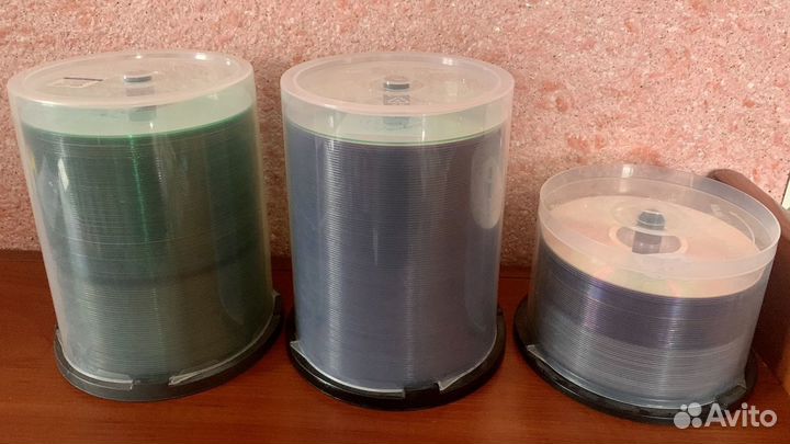 Диски болванки DVD+R новые пустые